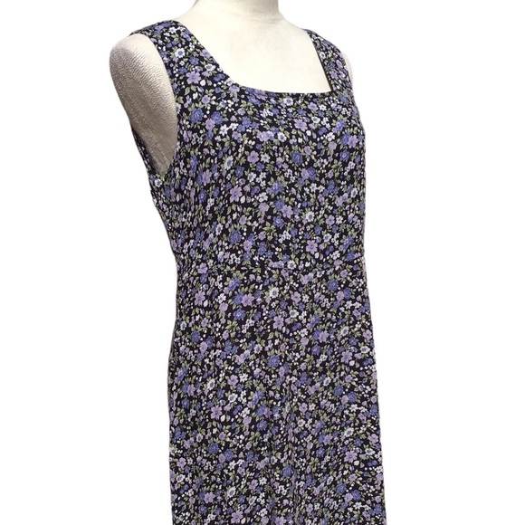 Rabbit Rabbit Rabbit Designs Vintage Floral Sleeveless Maxi Dress - Picture 2 of 12